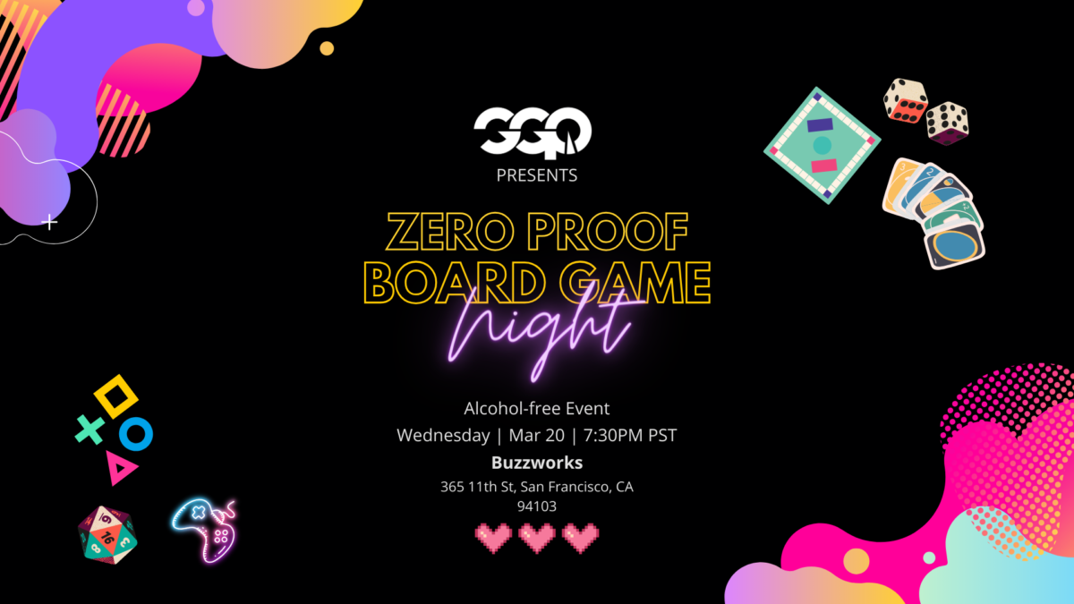 GGP’s Zero Proof Board Game Night at BuzzWorks (21+)